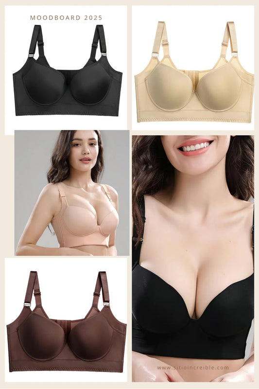 💝 Sujetador 8 broches Corrector de postura 3 en 1.!!